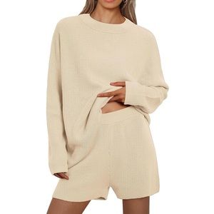 LILLUSORY 2 Piece Knit  Matching Lounge Sets Size Large